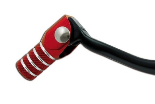 NOŽICA, PAPUČICA, POLUGA MJENJAČA (ALUMINIJ / CRNA S CRVENOM PAPUČICOM) - NACHMAN <BR>* HONDA CRF 450R (2011)