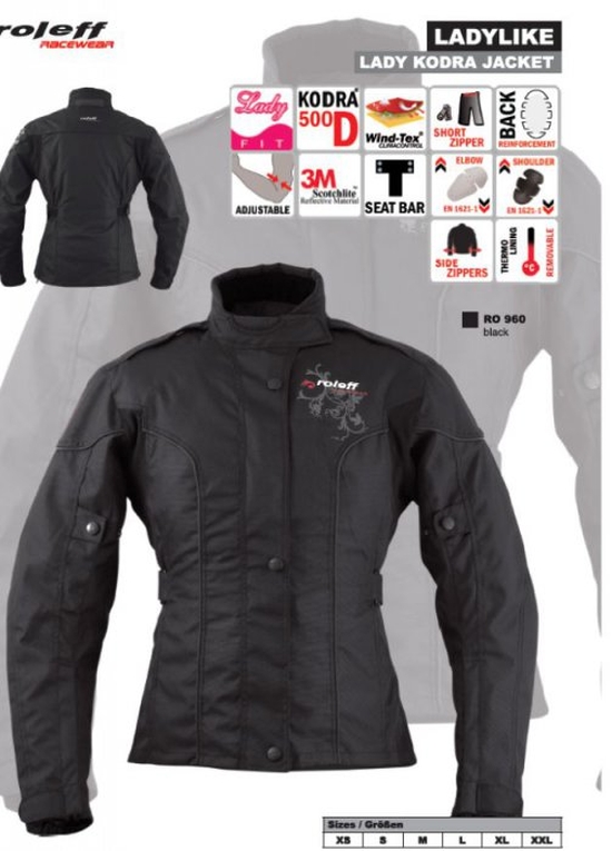 JAKNA ŽENSKA ROLEFF, MODEL LADYLIKE, VELIČINA: S