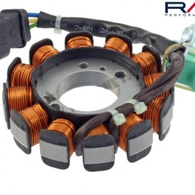 ALTERNATOR / STATOR / NAMOTAJI - RMS <br>*PIAGGIO 50: VESPA S 4T-4V (08-10), VESPA LX 4T-4V (09-10), VESPA LX TOURING 4T-4V 10