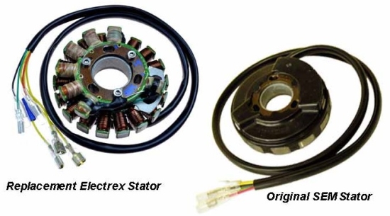 STATOR / NAMOTAJI (SA ŠPULAMA / ZAVOJNICAMA ZA SVIJETLO) APRILIA, HUSABERG, HUSQVARNA, KTM <br> ELECTREX: ST5500L