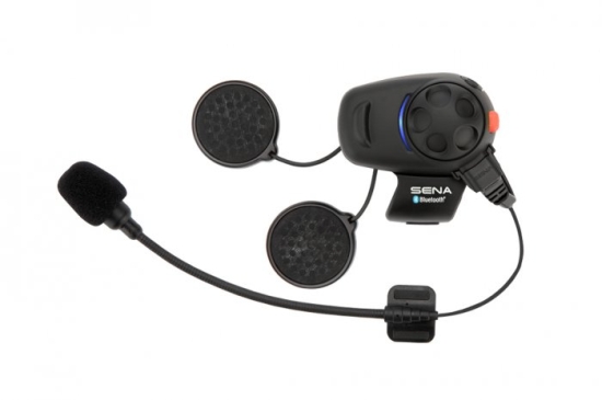 Bluetooth 3.0 INTERCOM MOTORCYCLE TO 400M With Boom Mic (2 SETS) - SENA