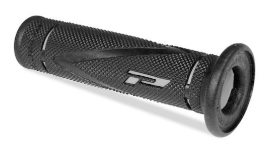 GUMENE RUČKE / RUČICE UPRAVLJAČA, ZATVORENE, PAR, Ø 22+25 MM, DUŽINA 122 MM, CRNO SIVE <BR>* MODEL: PROGRIP 838/2