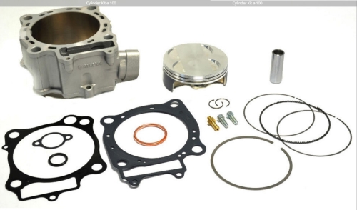 SET CILINDAR, KLIP,KARIKE, OSOVINA KLIPA, OSIGURAČI, SET BRTVI  - ATHENA ZA 490 CCM <br>* HONDA CRF 450X (05-13) 100MM (+ 4mm)
