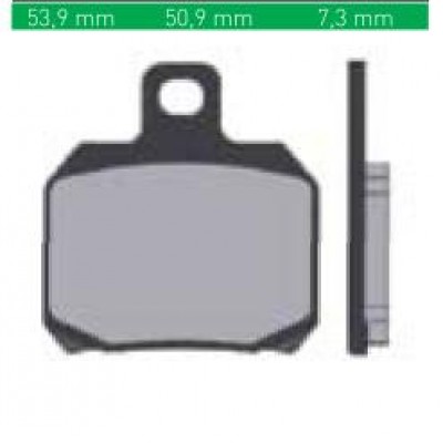 DISK PLOČICE (PAKNE) - ŠIFRA SN630 <BR>* MARKA : SINTER <BR>* MATERIJAL : ORGANIC (ORGANSKE)