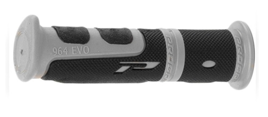 GUMENE RUČKE / RUČICE UPRAVLJAČA, ZATVORENE, PAR, ZA ATV, QUAD, Ø 22+22 MM, DUŽINA 120 MM, CRNO SIVE (PROGRIP 964/4)