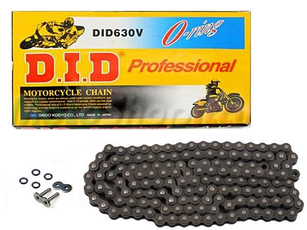 LANAC DID 630 V / O-RING / OTVOREN SA SPOJNICOM / 96 LINKOVA <BR>* ZA MOTOCIKLE DO 1200 CCM