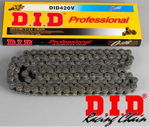 LANAC DID 420 V / O-RING / OTVOREN SA SPOJNICOM / 126 LINKOVA