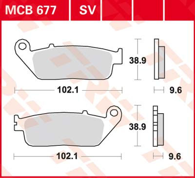 DISK PLOČICE KOČIONE PREDNJE ORGANIC HONDA <br> (TRW: MCB677)