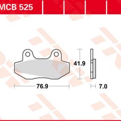 DISK PLOČICA MOTOC. TRWMCB525