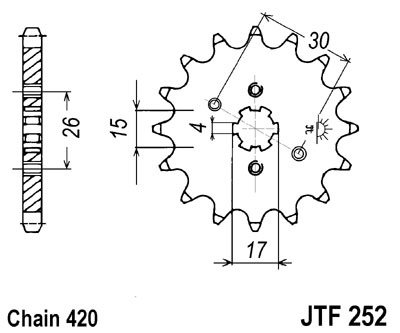 LAN�ANIK JT JTF252 14Z