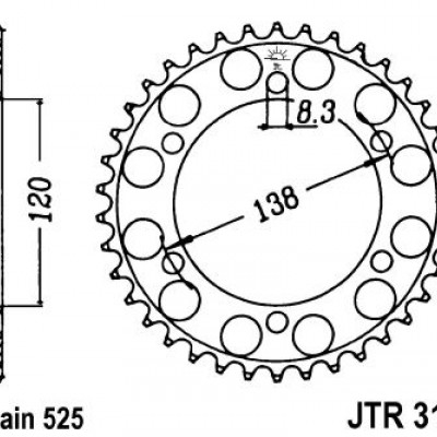 LANČANIK JT JTR312 