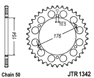 LANČANIK JT JTR1342 