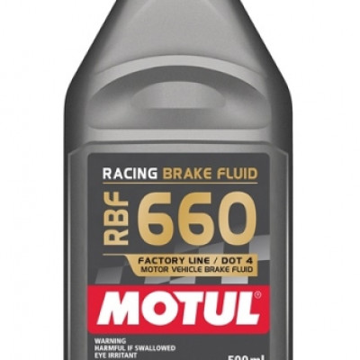 MOTUL RBF 660 BRAKE FLUID / RACING ULJE ZA KOČNICE NADMAŠUJE DOT 4 SPECIFIKACIJE <BR>* 0,5 LIT