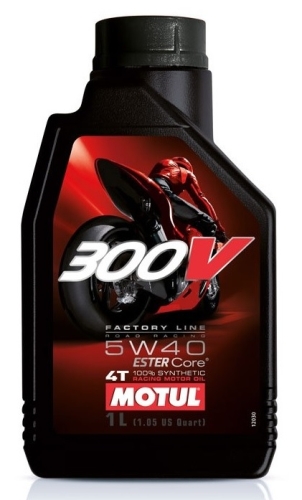 MOTUL 300V 4T FACTORY LINE 5W40 / 100% SINTETIČKO MOTORNO ULJE <BR>* 1 LITRA