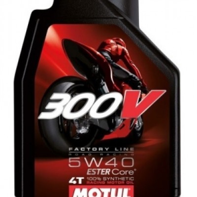 MOTUL 300V 4T FACTORY LINE 5W40 / 100% SINTETIČKO MOTORNO ULJE <BR>* 1 LITRA