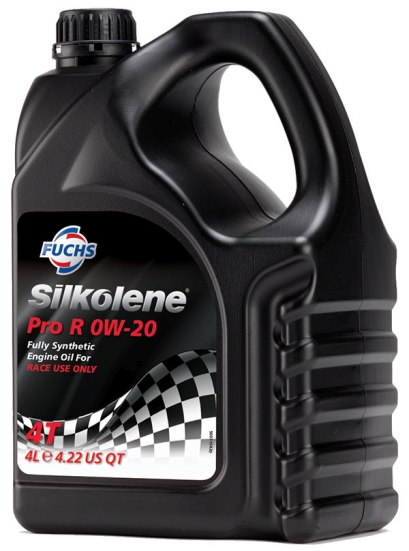 SILKOLENE PRO R 0W-20 / FULLY SYNTHETIC RACING MOTORCYCLE OIL <BR>* 4 LITRE