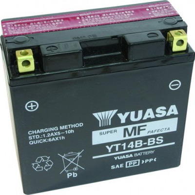 AKUMULATOR YUASA YT14B-BS 