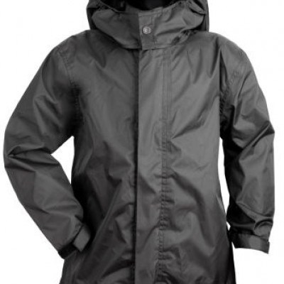 NANO RAIN JACKET KID - BLACK / 8 YEARS Black 