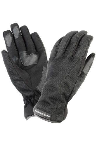 Monty, winter gloves, outer shell in elastic fabric, breathable and waterproof Black XL