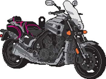 GUMENI PRIVJESAK YAMAHA VMAX B