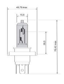 SIJALICA 12V 35/35W H4 HS1