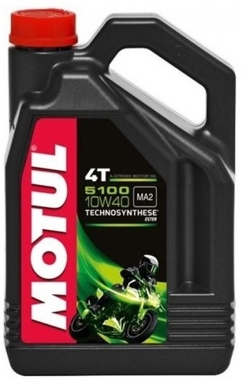ULJE MOTUL 5100 4T 10W-40 / POLUSINTETIKA <BR> PAKIRANJE: 4 LIT