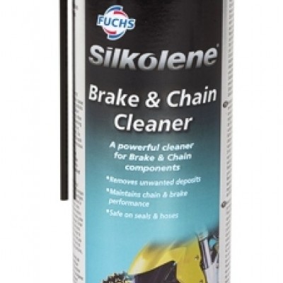 SPREJ ZA ČIŠĆENJE i ODMAŠČIVANJE LANCA I KOČIONIH DISKOVA SILKOLENE BRAKE & CHAIN CLEANER (500 ML) <BR> (BRAKE&CHAIN)