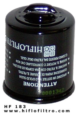 FILTER ULJA APRILIA, BENELLI, DERBI, GILERA, ITALJET, MALAGUTI, PEUGEOT, PIAGGIO, VESPA <br> (P5012) HIFLO FILTRO: HF183