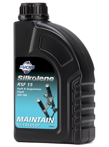 ULJE ZA PREDNJE VILICE I AMORTIZERE 15W (1 LIT) <br> SILKOLENE: RSF15
