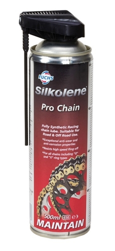 SILKOLENE PRO CHAIN / 100% SINTETIČKI PROZIRNI SPREJ ZA LANAC <BR>* 500 ML