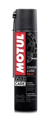 MOTUL C2 CHAIN LUBE ROAD / PROZIRNI SPREJ ZA LANAC <BR>* 400 ML