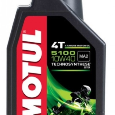 ULJE MOTUL 5100 4T 10W-40 / POLUSINTETIKA <br> PAKIRANJE: 1 LIT