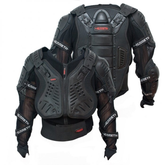 PROTEKTOR ZA TIJELO (KORNJAČA) ZA CESTOVNI I OFF ROAD MOTOCIKL I ZA ATV / QUAD VOZILA, VELIČINA: (2XL) XXL <BR> (GARETH: GH112.XXL)