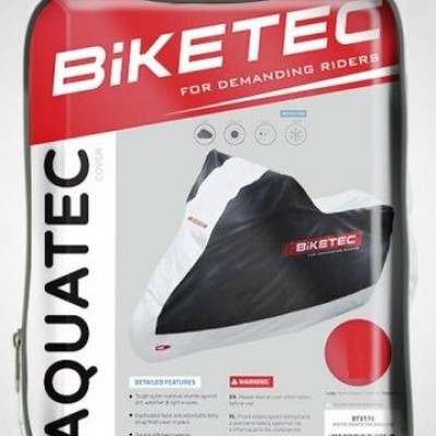 PREKRIVAČ / NAVLAKA / CERADA VODONEPROPUSNA ZA MOTOCIKL, SKUTER - BIKETEC AQUATEC <br> VELIČINA: L