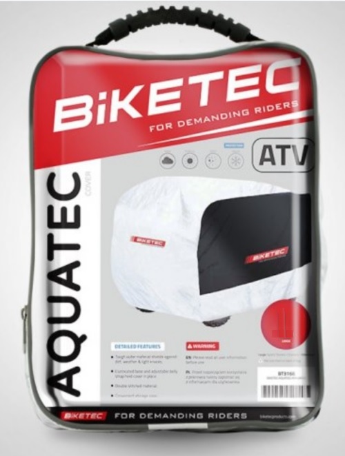 PREKRIVAČ / NAVLAKA / CERADA ZA ATV / QUAD VODONEPROPUSNA <br> BIKETEC AQUATEC VELIČINA: L (BT3166.L)
