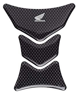 ŠTITNIK REZERVOARA / TANK PAD / TANK PROTEKTOR OEM HONDA LOGO (08P61-KAZ-800A) <br> BOJA: CARBON LOOK