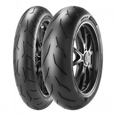SET GUMA PIRELLI DIABLO ROSSO CORSA 120/70ZR17 (58W) DOT 2019 + 180/55ZR17 (73W) DOT 2019