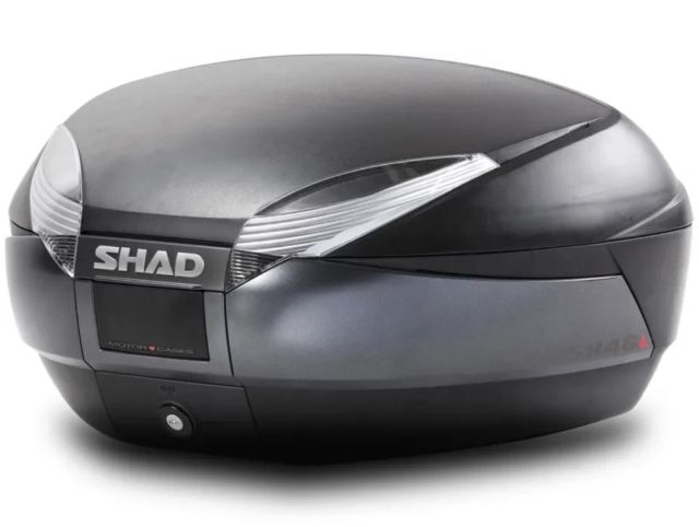 KOFER STRAŽNJI (TOP CASE) SHAD SH48 / 48 LIT CRNO/SIVI (D0B48100)