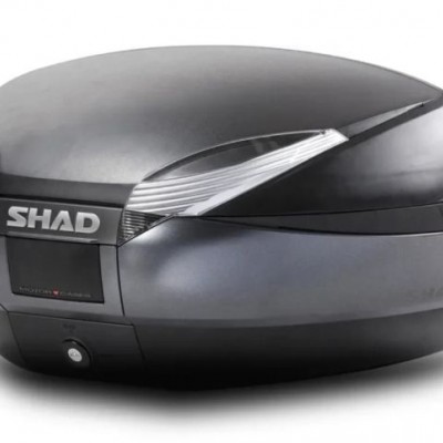 KOFER STRAŽNJI (TOP CASE) SHAD SH48 / 48 LIT CRNO/SIVI (D0B48100)
