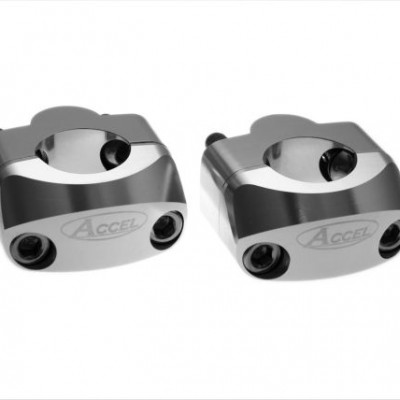ADAPTER ZA POVIŠENJE UPRAVLJAČA / VOLANA, PROMJER 22 MM, POVIŠENJE 20 MM, BOJA: SREBRNA (BM34SV2222)