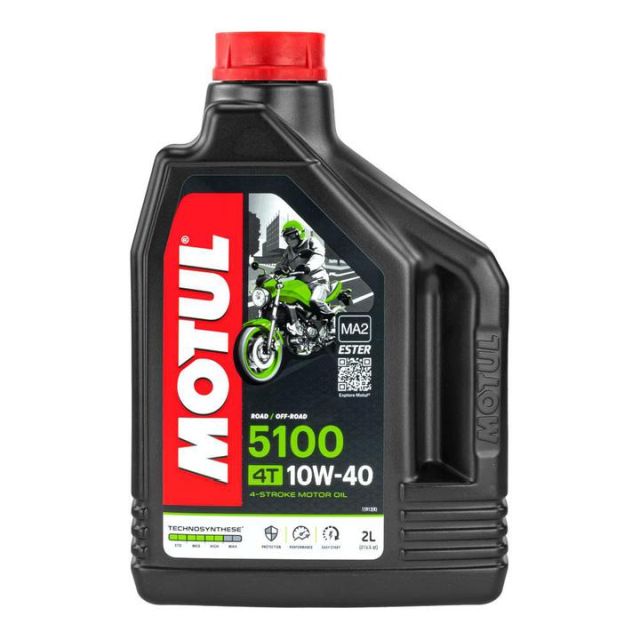 ULJE MOTUL 5100 10W40 4T POLUSINTETIČKO MOTORNO ULJE <BR> PAKIRANJE: 2 LIT