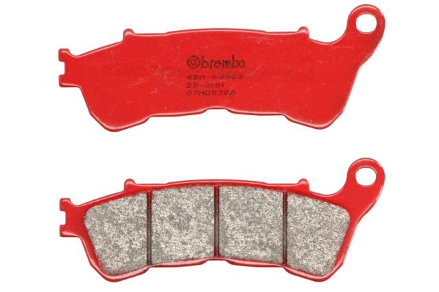 DISK PLOČICE PREDNJE PAR HONDA CB, CBF, CBR, CTX, NC, NSA, NT, VFR, VT, XL, SUZUKI UH, VLR, VZR <br> - BREMBO STREET SINTER (07HO57SA / MCB776SV / FDB2196ST)