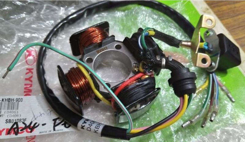 STATOR / NAMOTAJI OEM KYMCO ZING I 125 / ZING II 125 / 4 NAMOTAJA + IMPULSATOR (31120-KHBH-900)