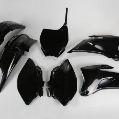 KOMPLET / SET PLASTIKA YAMAHA YZ 250F / YZ 450F (2006-2009) CRNA BOJA <BR> UFO PLAST: YAKIT305001