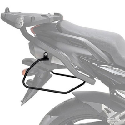 NOSAČI / OSLONCI BOČNIH TORBI YAMAHA FZ6 FAZER 600 (2004-2006) <br> GIVI: T351