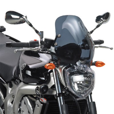 VJETROBRAN / VIZIR ZATAMNJEN (SMOKED) YAMAHA FZ6 FAZER 600 (2004-2006) <br> GIVI: 140D