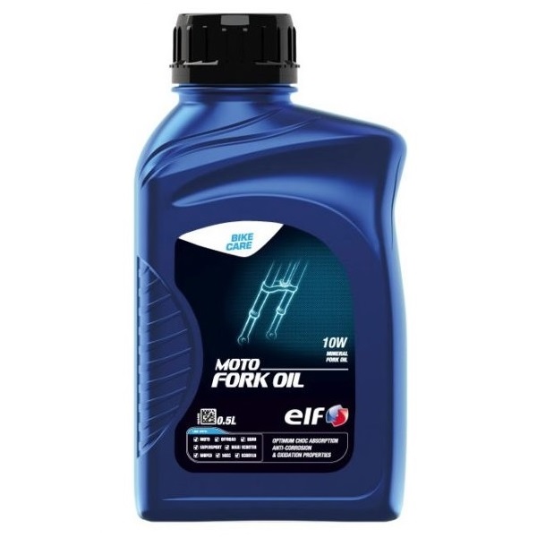 ULJE ZA PREDNJE VILICE MOTOCIKLA MINERALNO ELF MOTO FORK OIL 10W (0,5 LIT)