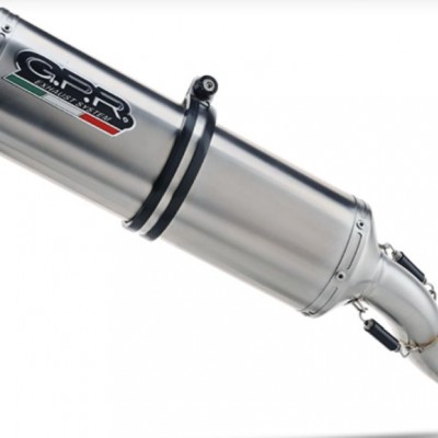 AUSPUH / ISPUŠNI LONAC / TOP KAWASAKI KLE 500 (1991-2007) INOX SJAJNI <br> (G.P.R: K.66.SAT)