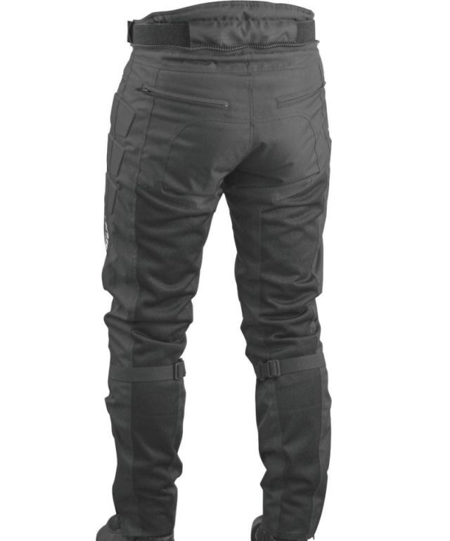 HLAČE MOTORISTIČKE LJETNE, PROZRAČNE S PODSTAVOM NA SKIDANJE, ROLEFF MESH, VELIČINA: L <BR> (RO480.L)