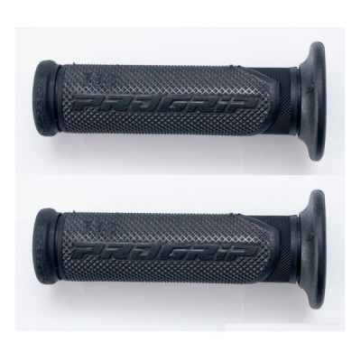 RUČKE VOLANA / GUMENE NAVLAKE UPRAVLJAČA PAR Ø 22+25 MM, DUŽINA 125 MM, TITAN-CRNE, ZATVORENE <BR>* PROGRIP: (PG732) PA073200NE02